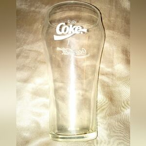 Vintage Coca Cola Glass